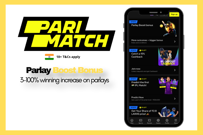 Parimatch Parlay Boost Bonus
