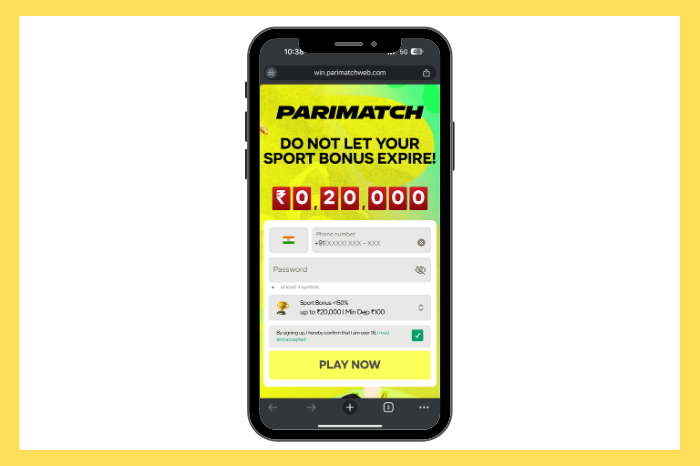 Parimatch promo code PM1Q