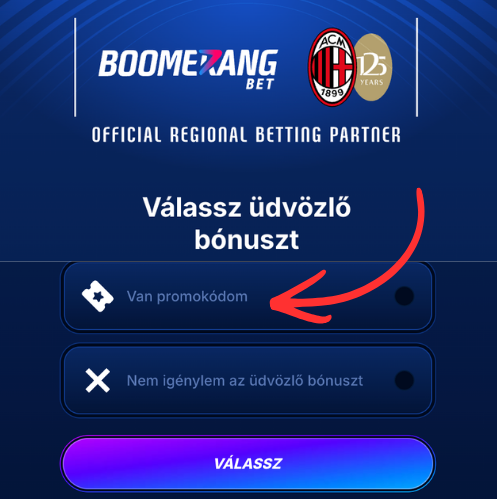 Boomerang Bet Promok&oacute;d: Ak&aacute;r 200.000 Ft Kaszin&oacute; B&oacute;nusz