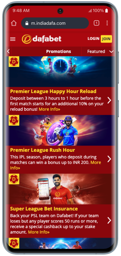 Dafabet IPL 2026 promotion