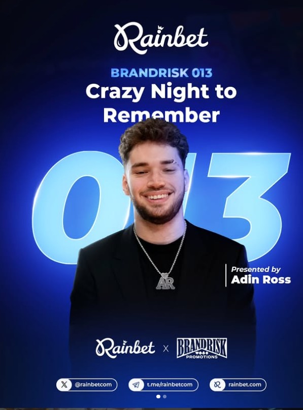 Rainbet brandrisk with Adin Ross