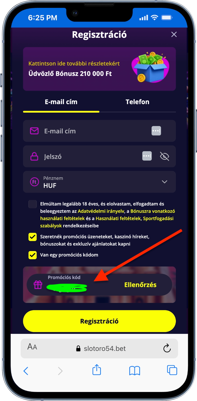 Slotoro Promóciós Kód