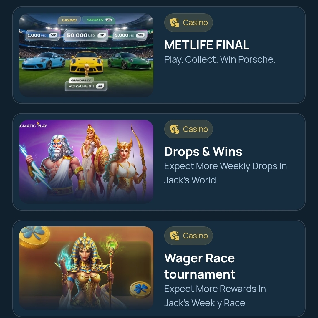 Fortune Jack Casino Promos