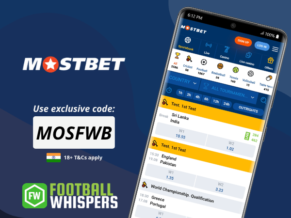 Mostbet Promo Code 2026 : MOSFWB | Get up to ₹2,00,000 Bonus