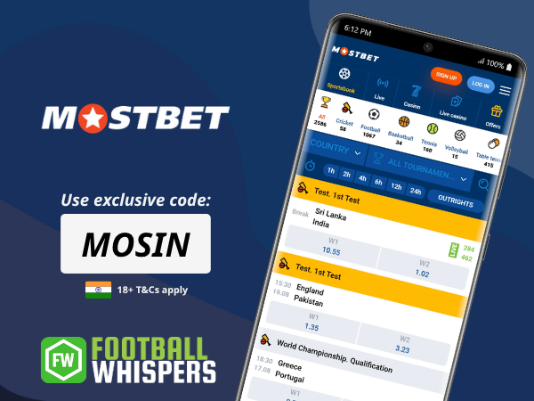 Mostbet Promo Code 2026: MOSIN | Up to ₹34,000 Bonus + 250 FS