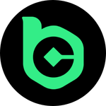 An image showing a round logo of the crypto bookmaker BC.Game
