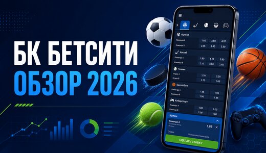 Обзор БК Бетсити на август 2026 года: бонусы, маржа и линиия