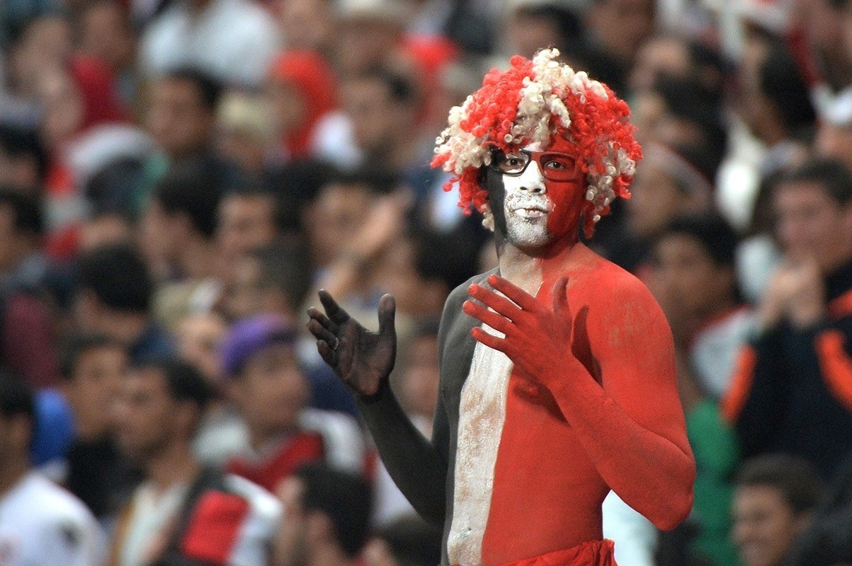 Egyptian football fan
