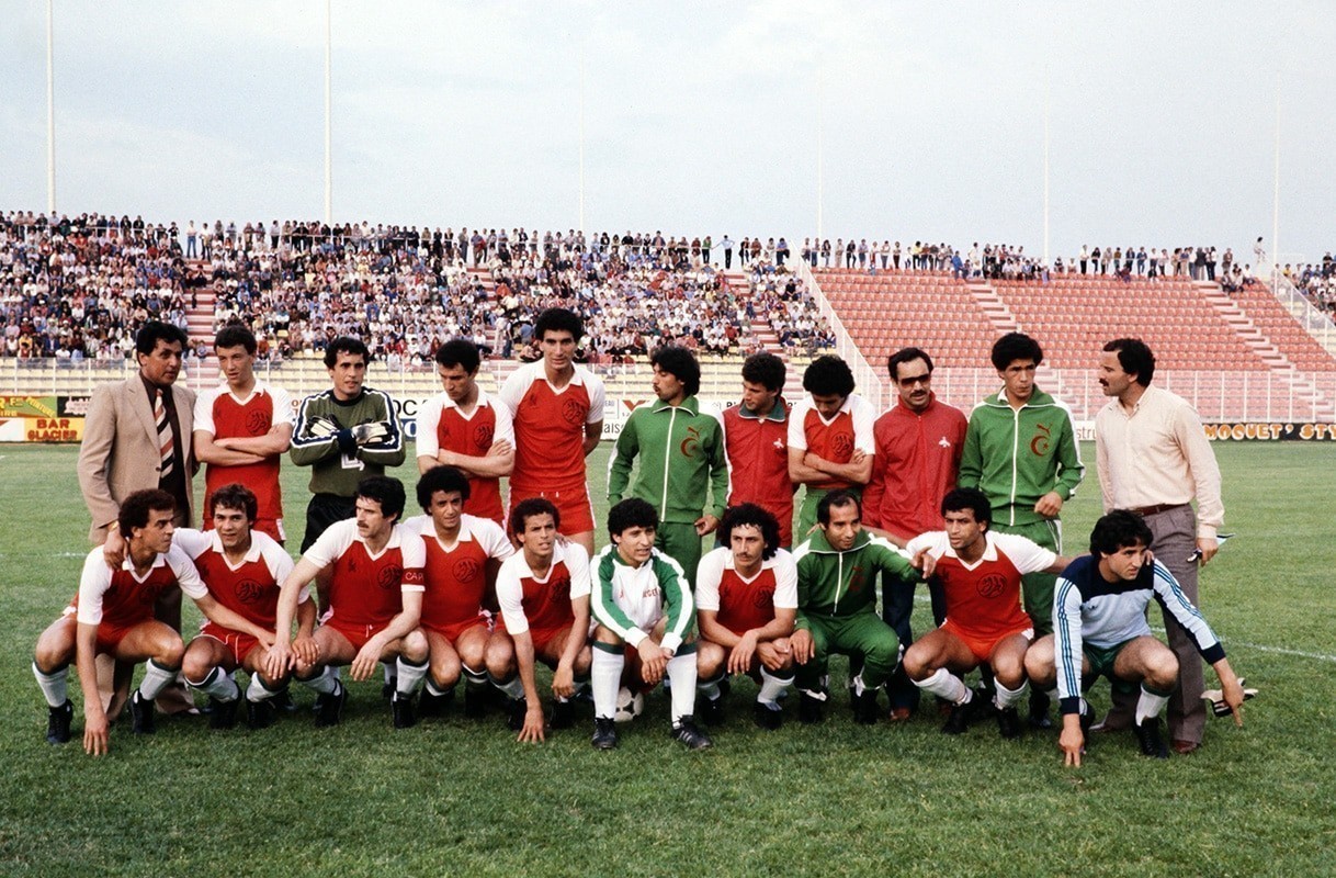 Algerian team photo at 1982 World Cup