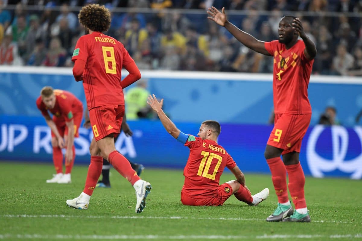Belgium team to face England in Nations League