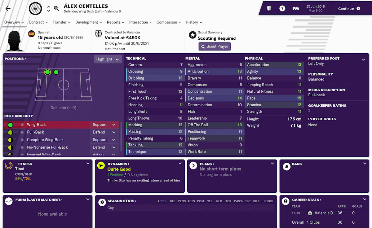 &Aacute;lex Centelles, Football Manager