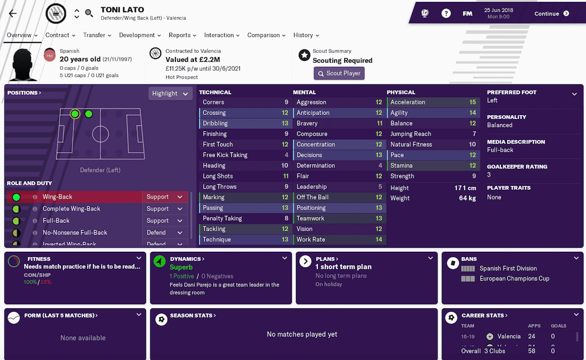 Toni Lato, Football Manager