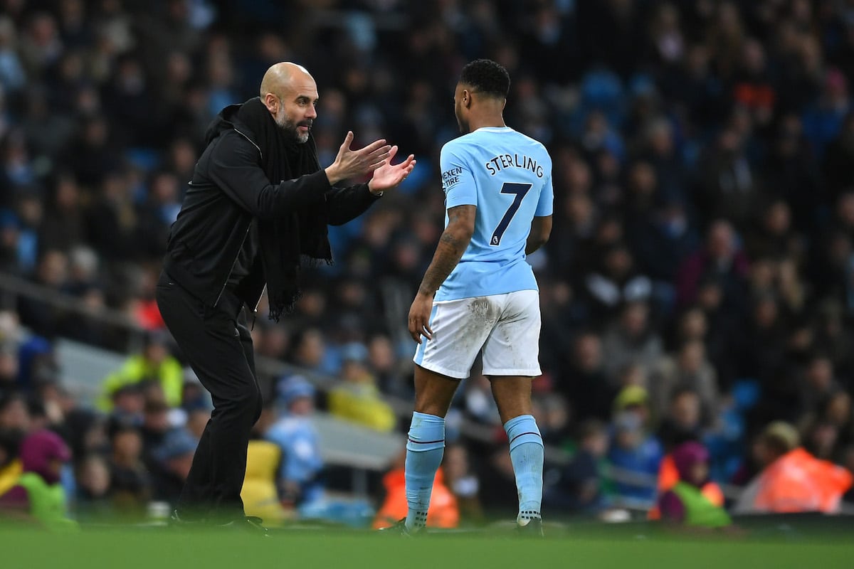 Raheem Sterling, Pep Guardiola