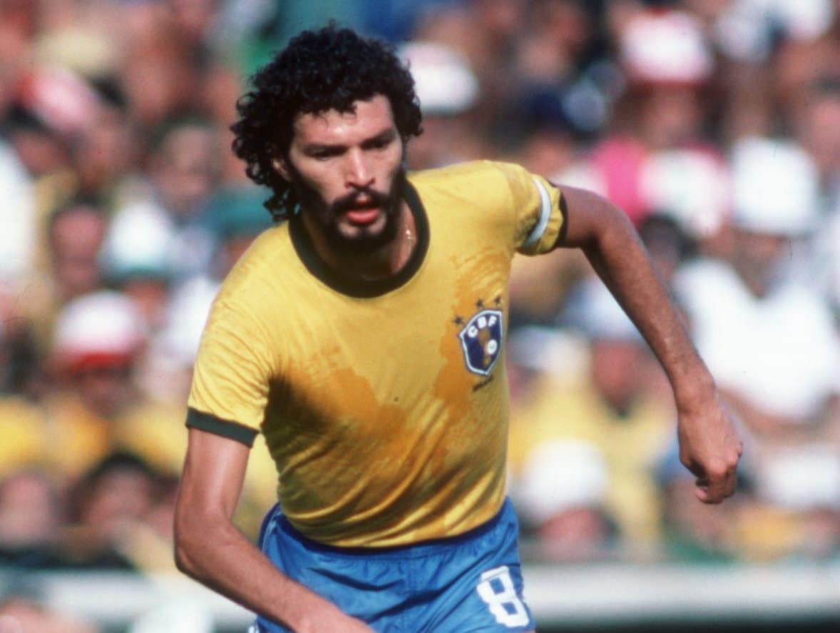 Socrates is widely considered one of the greatest Brazilian footballers ever