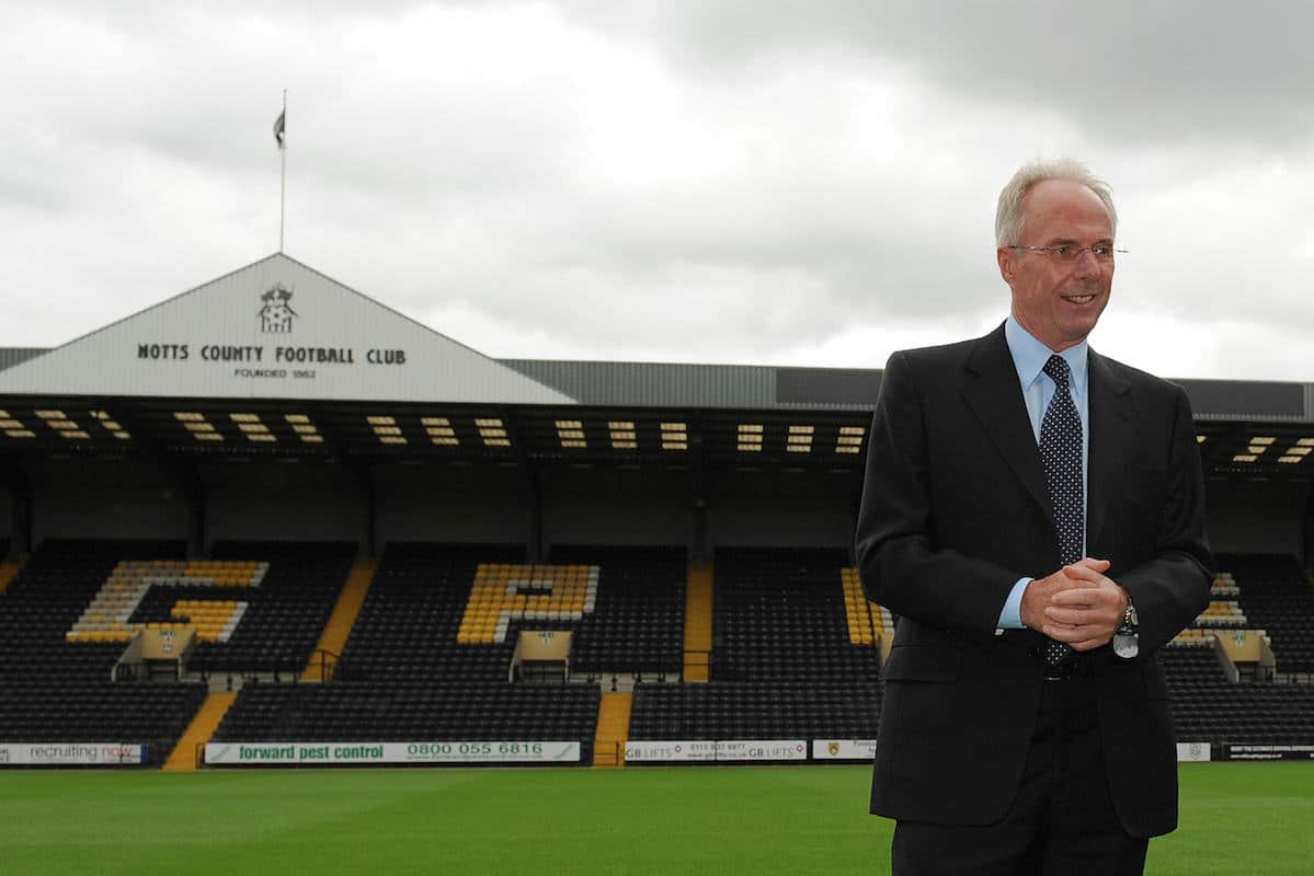 Sven-G&ouml;ran Eriksson, Notts County