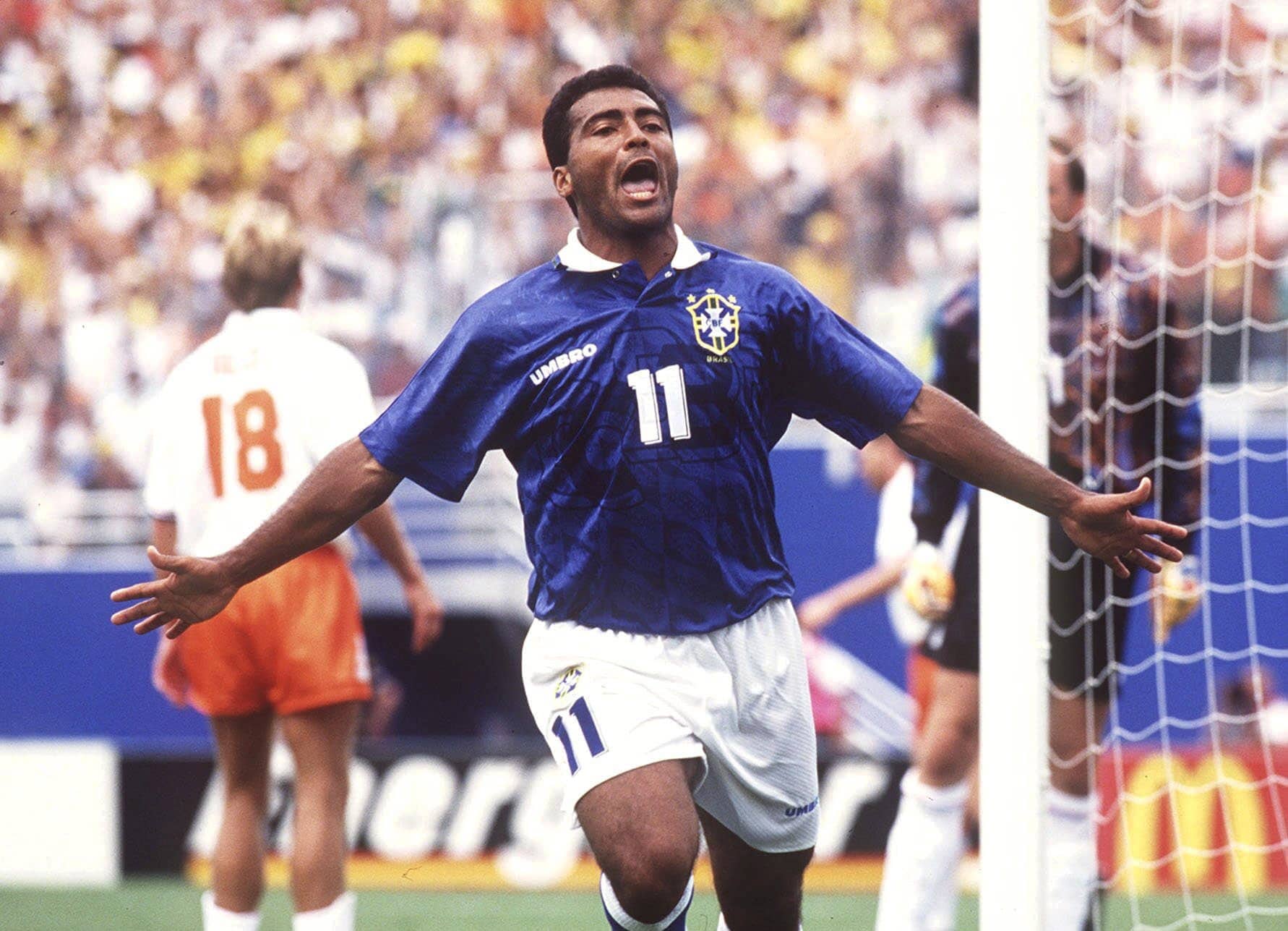 Romario is one of the greatest Brazilian footballers ever.