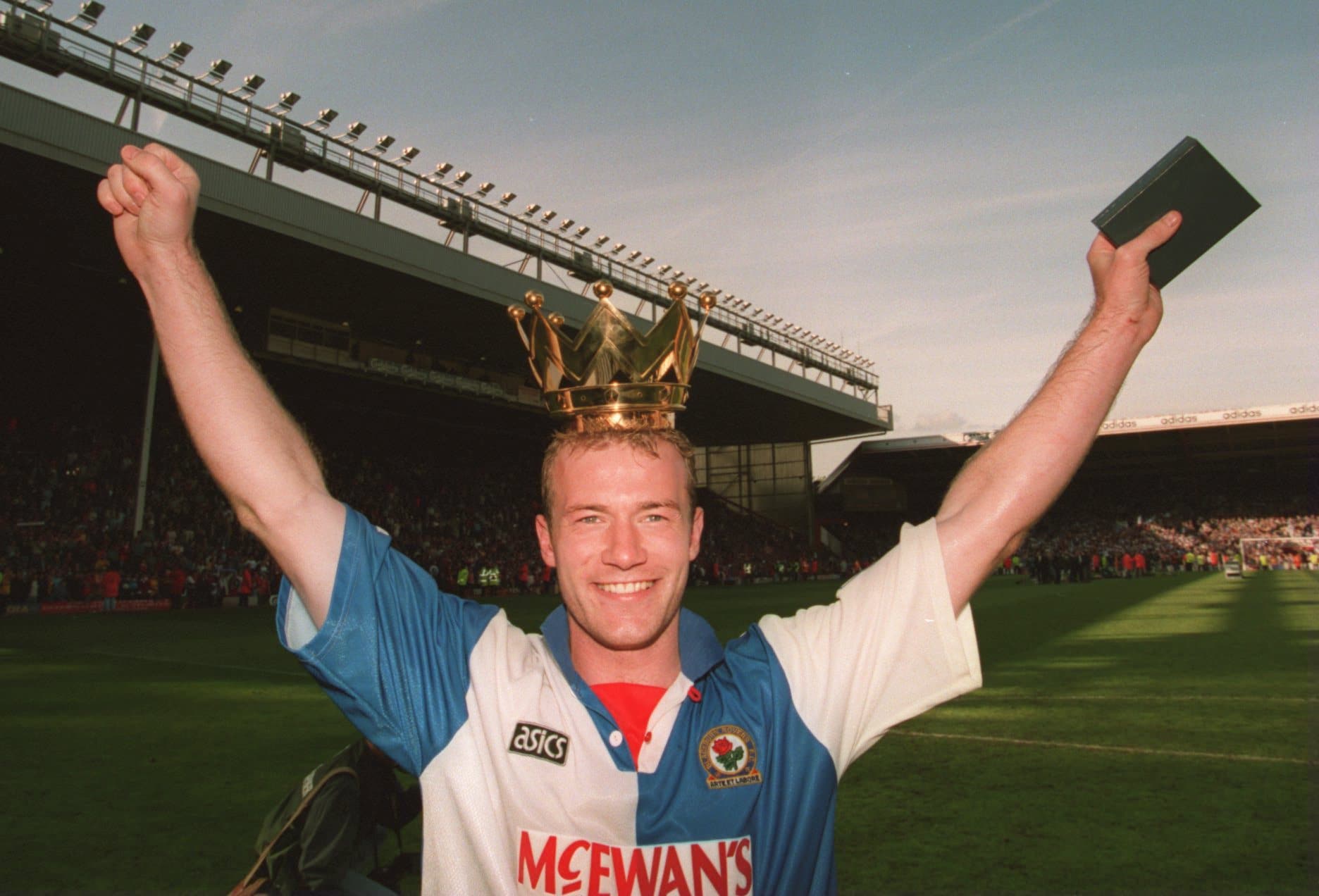Blackburn Rovers striker Alan Shearer