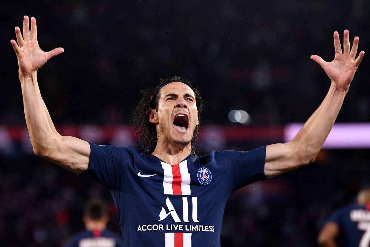 Cavani PSG top scorer