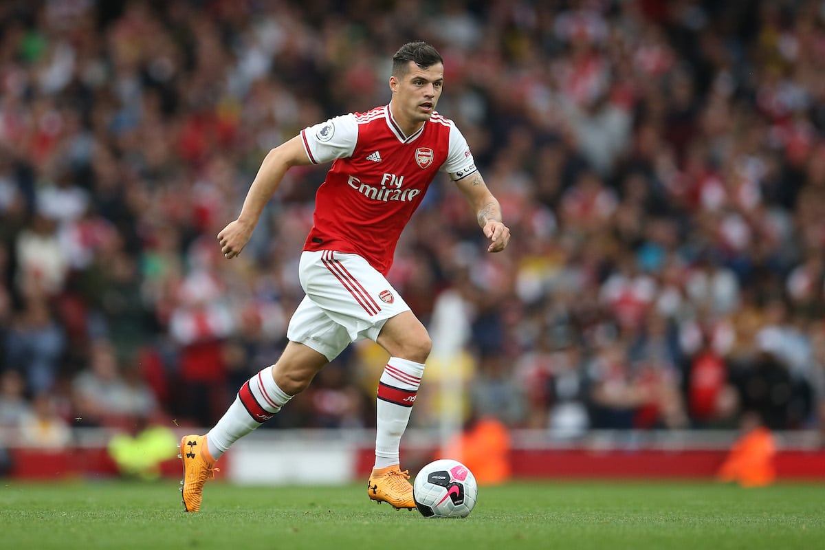 Granit Xhaka has been appointed Arsenal captain on a full-time basis
