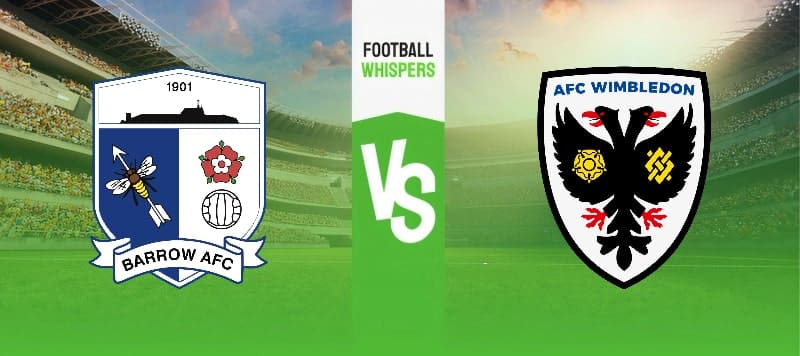 Barrow vs Wimbledon prediction