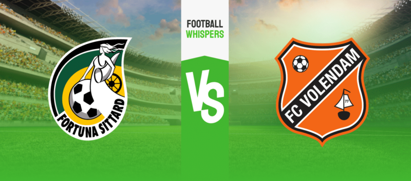 Volendam vs Fortuna Sittard prediction