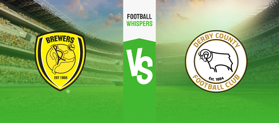 Burton Albion vs Derby County Prediction