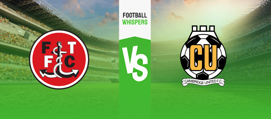 Fleetwood Town vs Cambridge United Prediction