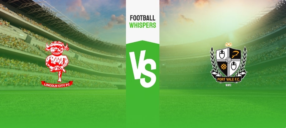 Lincoln City vs Port Vale Prediction