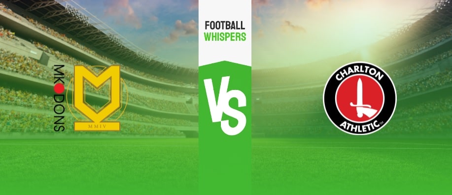 MK Dons vs Charlton prediction