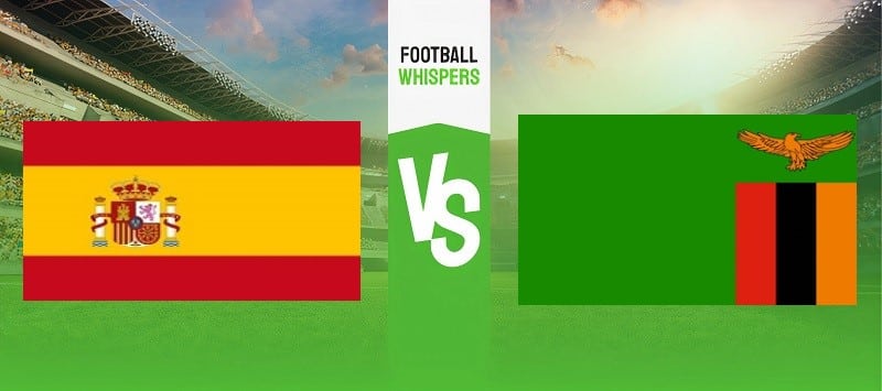 Spain vs Zambia Women