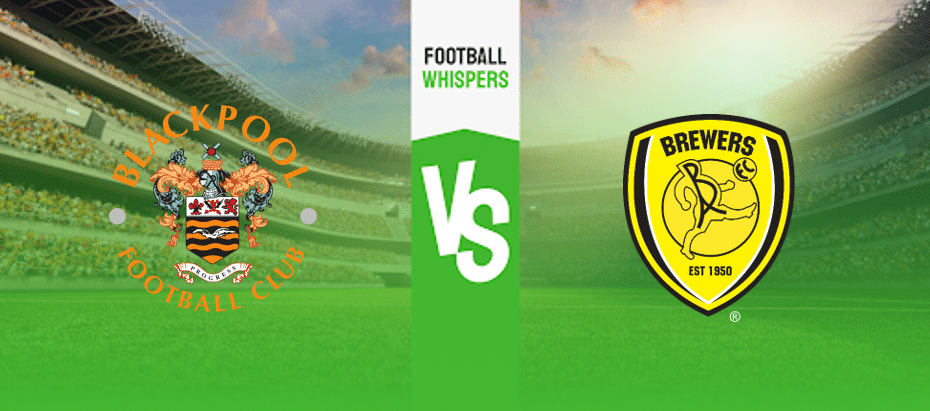 Blackpool vs Burton Albion Prediction