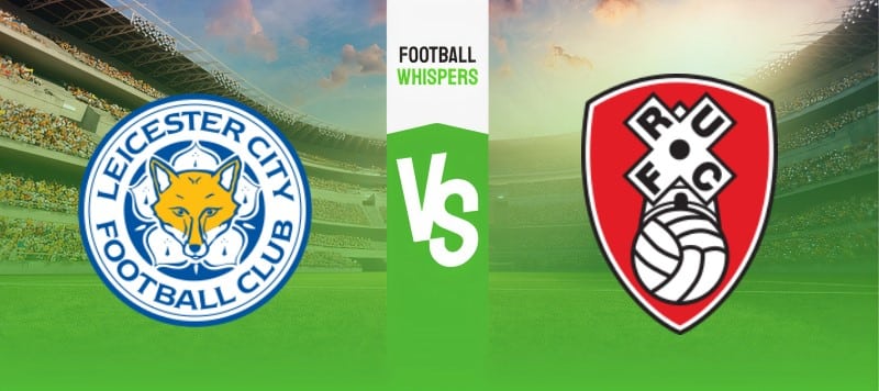 Leicester vs Rotherham prediction
