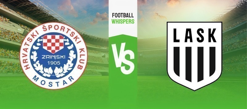 Zrinjski Mostar vs LASK Linz prediction