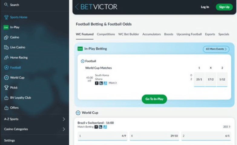 BetVictor Withdrawal