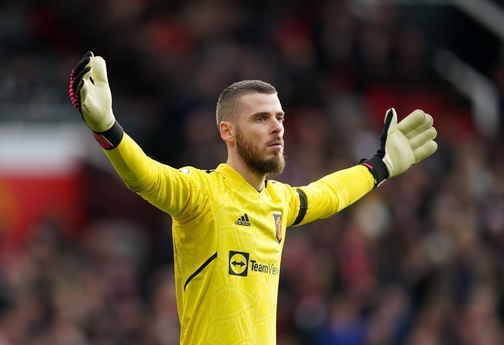 David de Gea yellow jersey