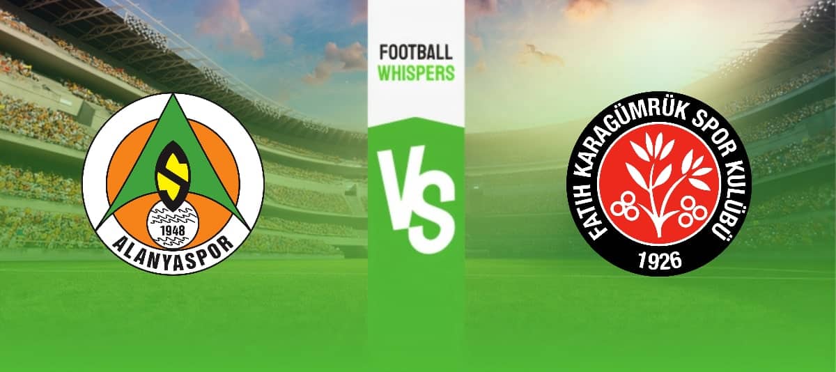 Alanyaspor vs Fatih Karagumruk prediction