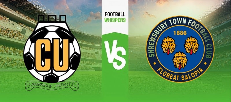 Cambridge Utd vs Shrewsbury