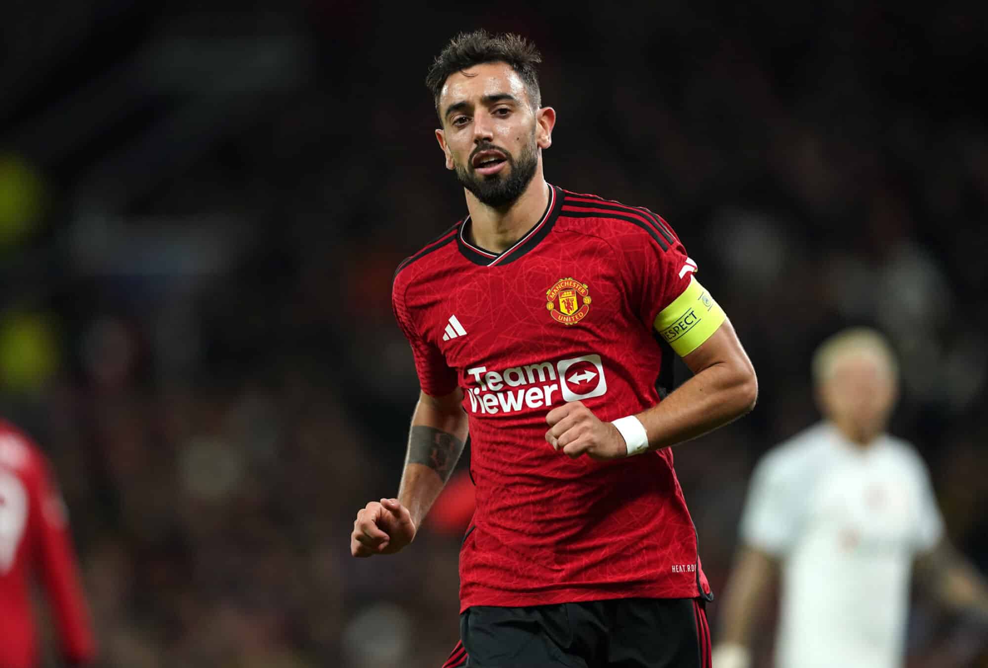 Manchester United's Bruno Fernandes 