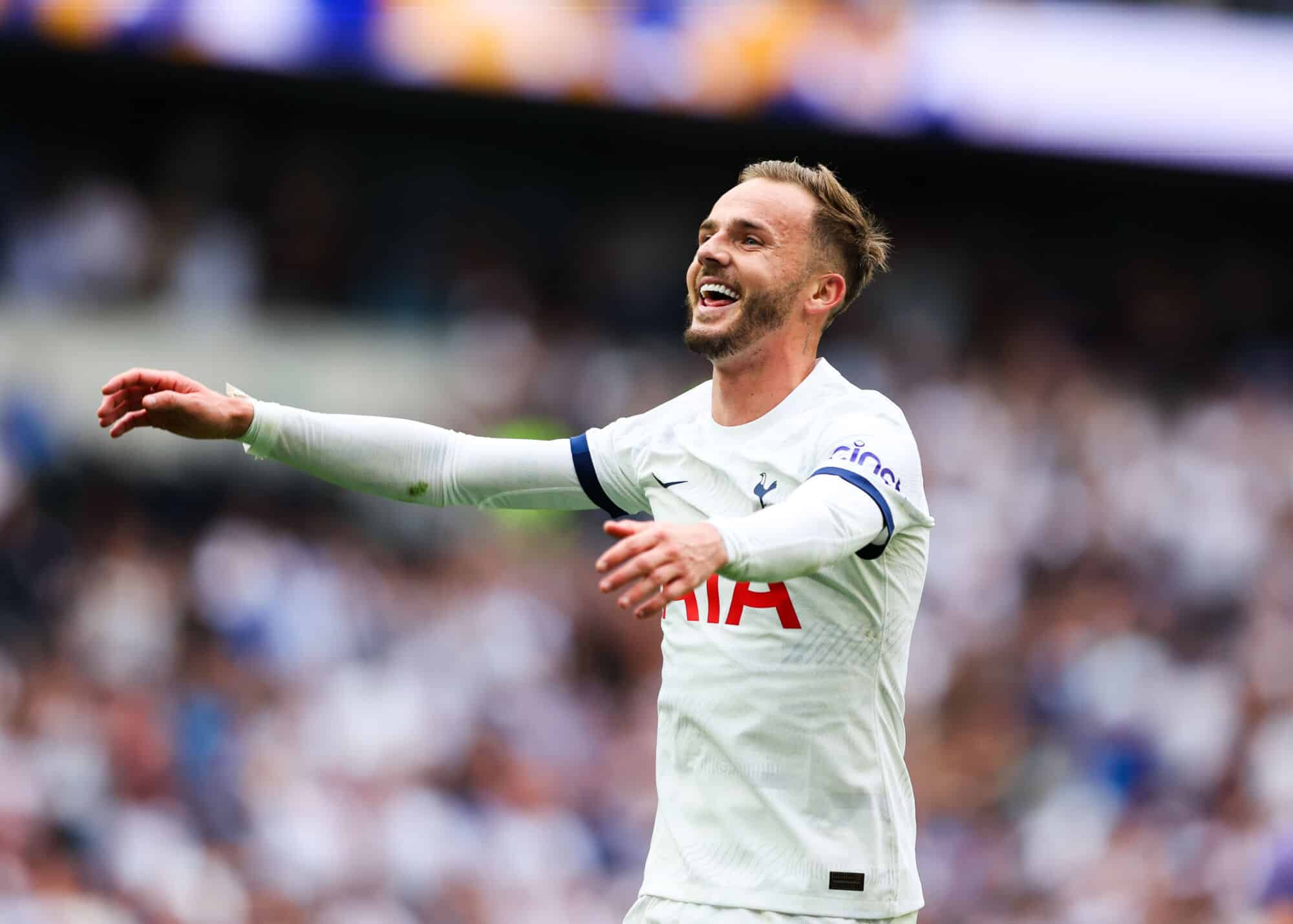 James Maddison of Tottenham 