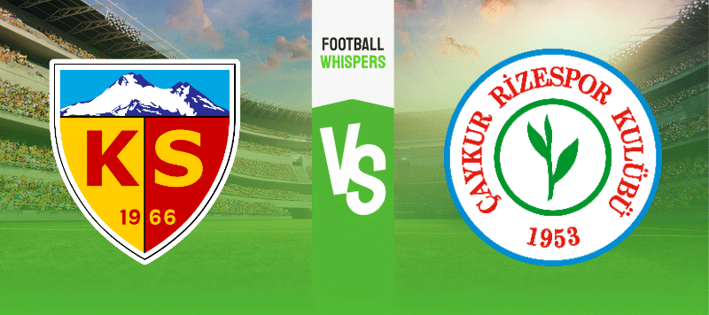 Kayserispor vs Caykur Rizespor prediction 