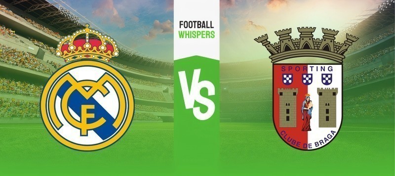 Real Madrid vs Braga prediction