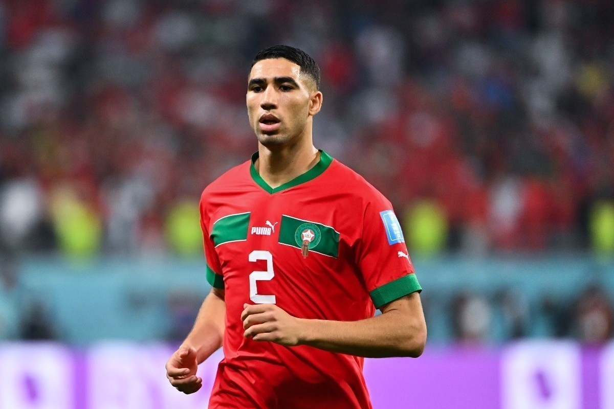 Achraf Hakimi for Morocco