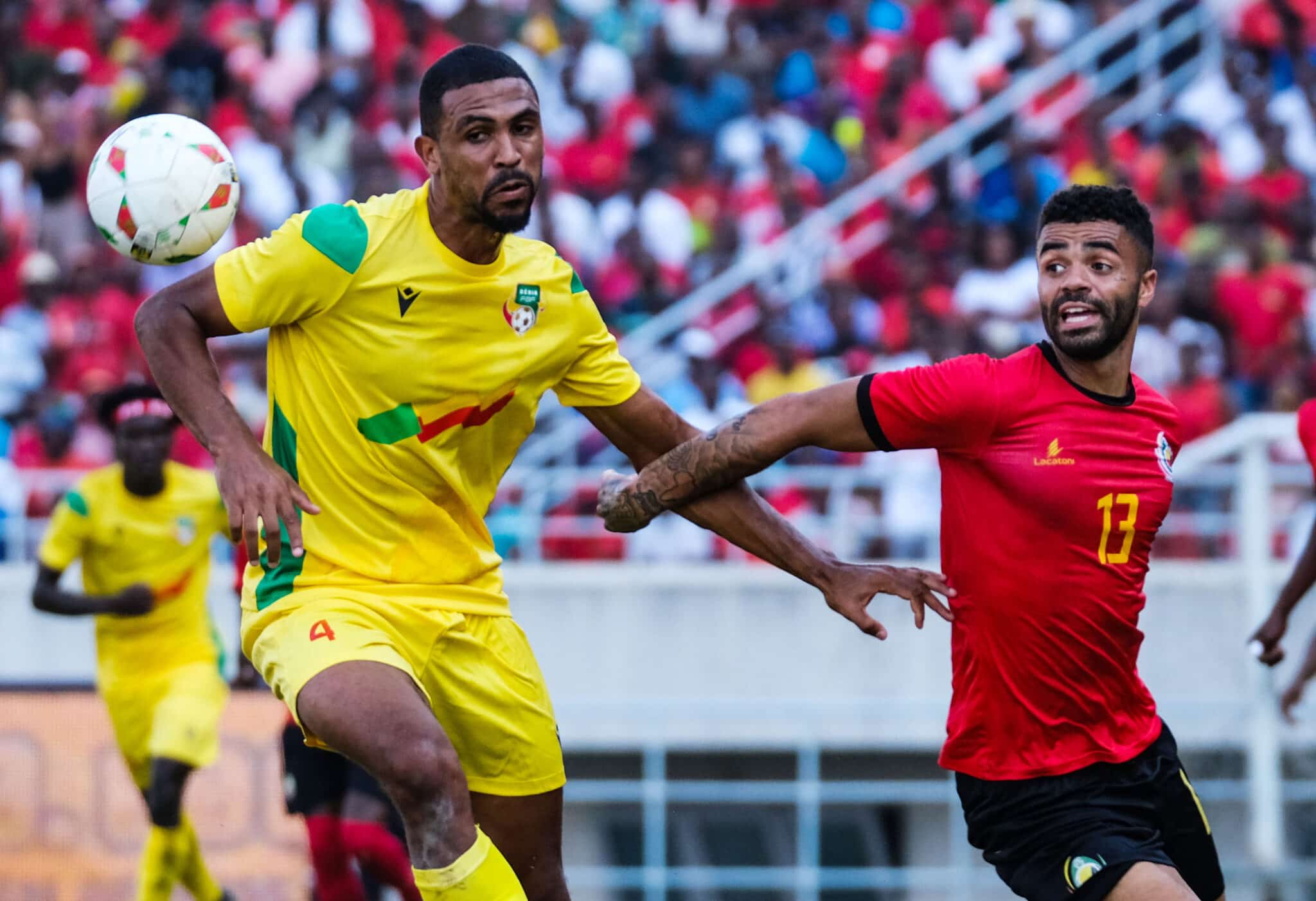 annick Senami Hountondji of Benin and Stanley Ratifo of Mozambique