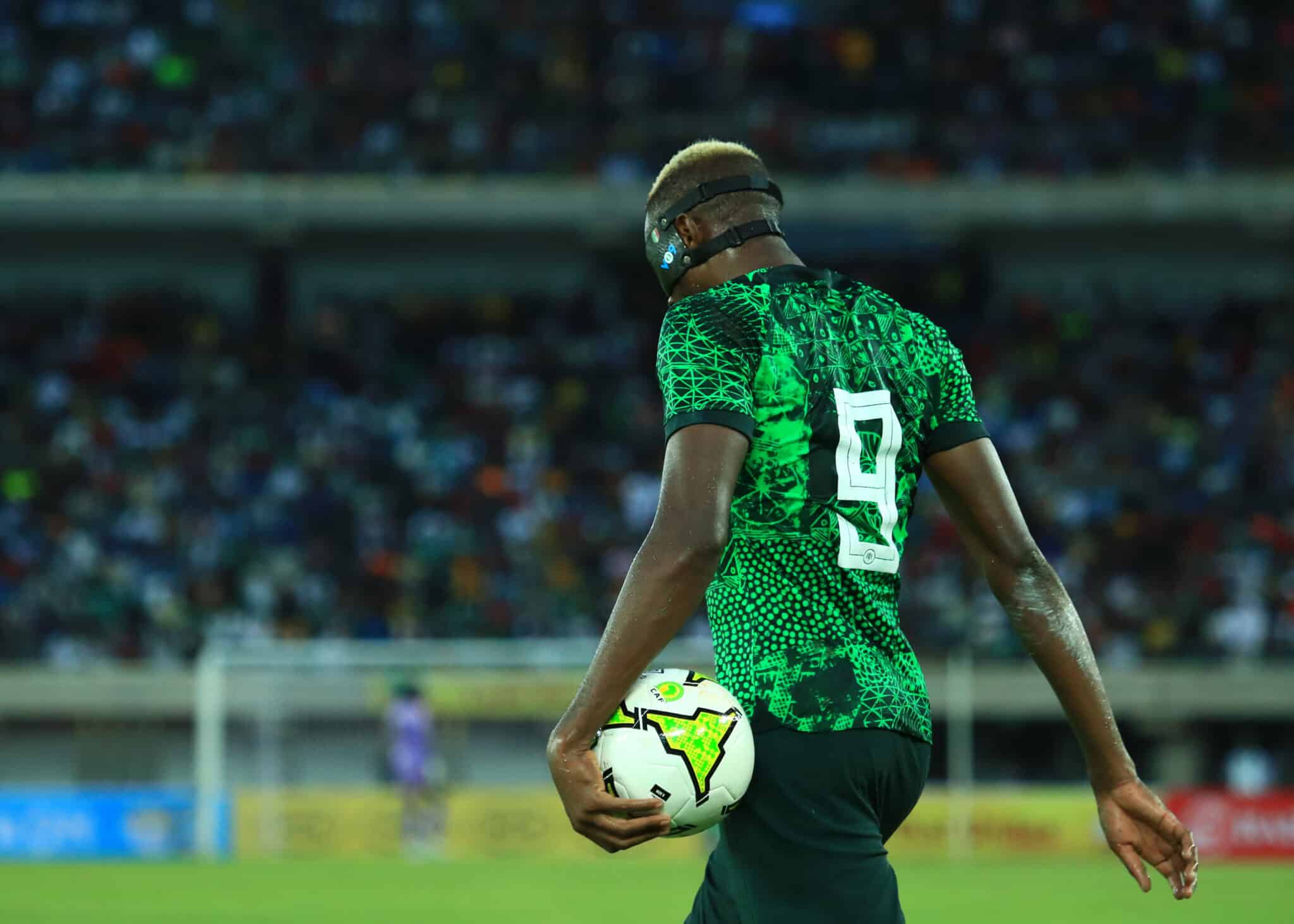 AFCON top scorer betting favourite Victor Osimhen of Nigeria after completing his hattrick vs Sao Tome