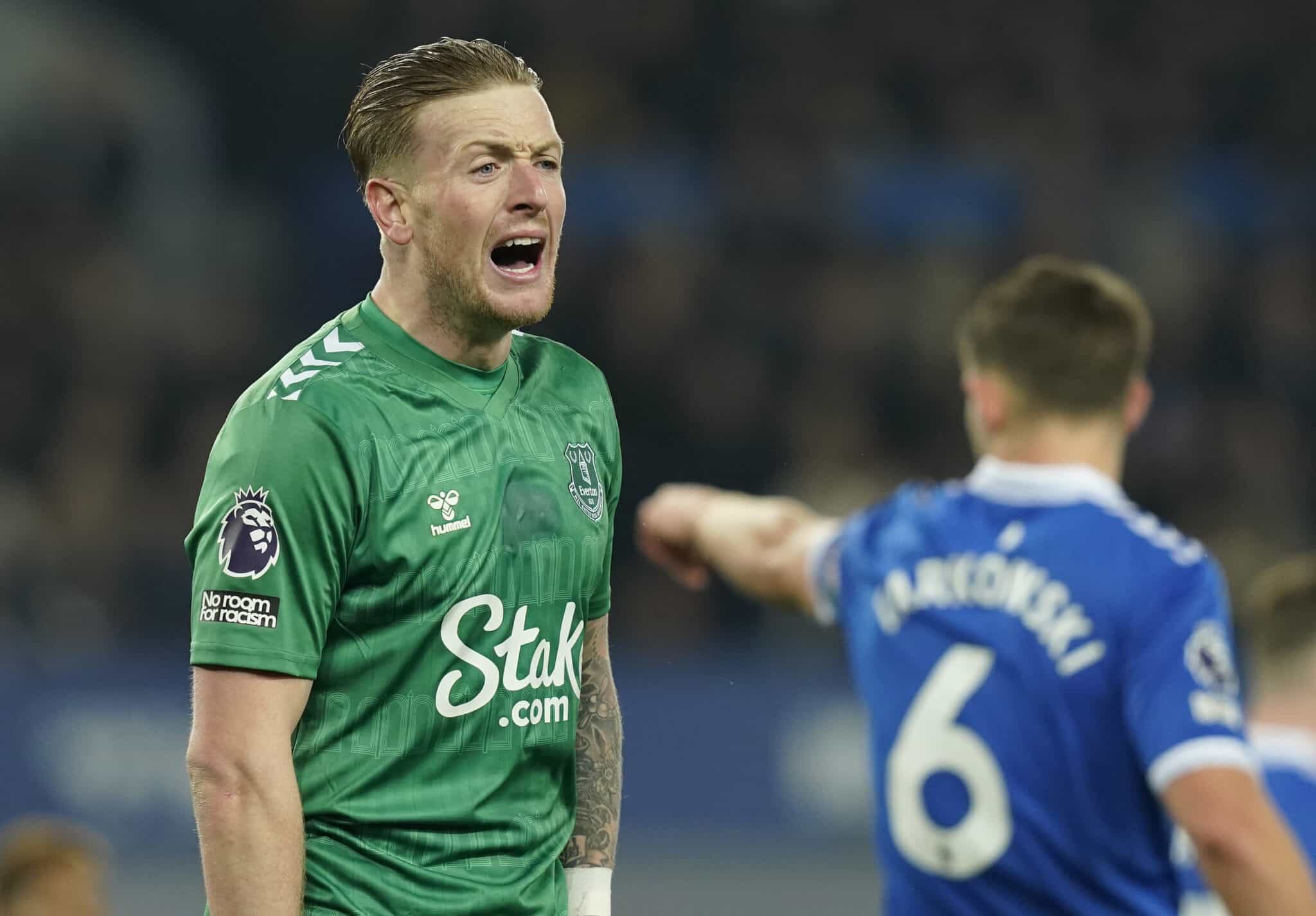 Jordan Pickford of Everton