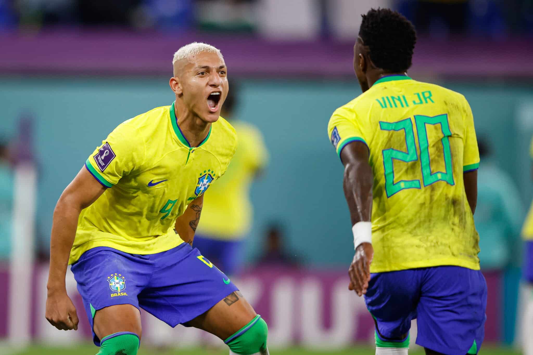 RICHARLISON and VINICIUS JUNIOR of Brazil