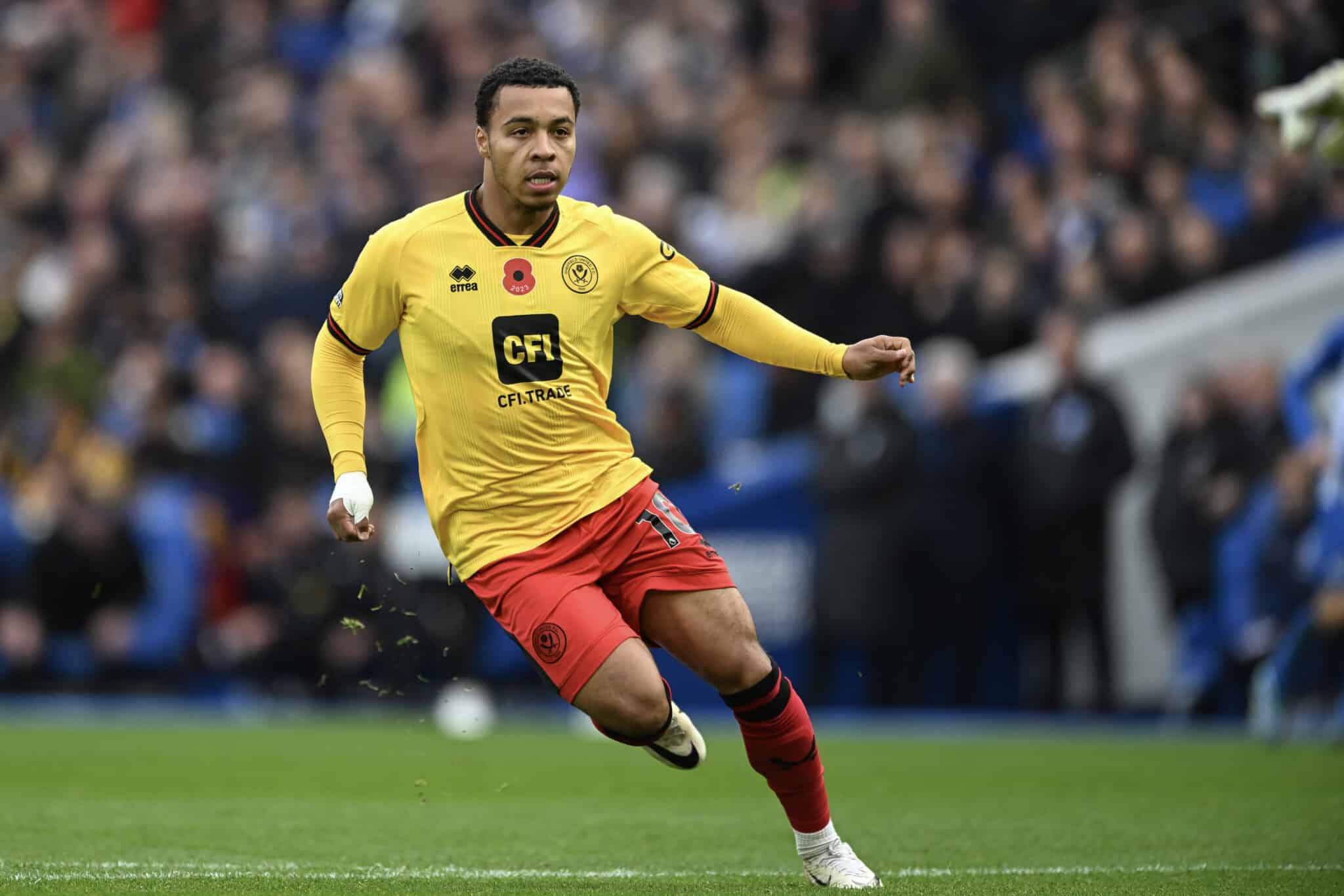 Camron Archer of Sheffield United