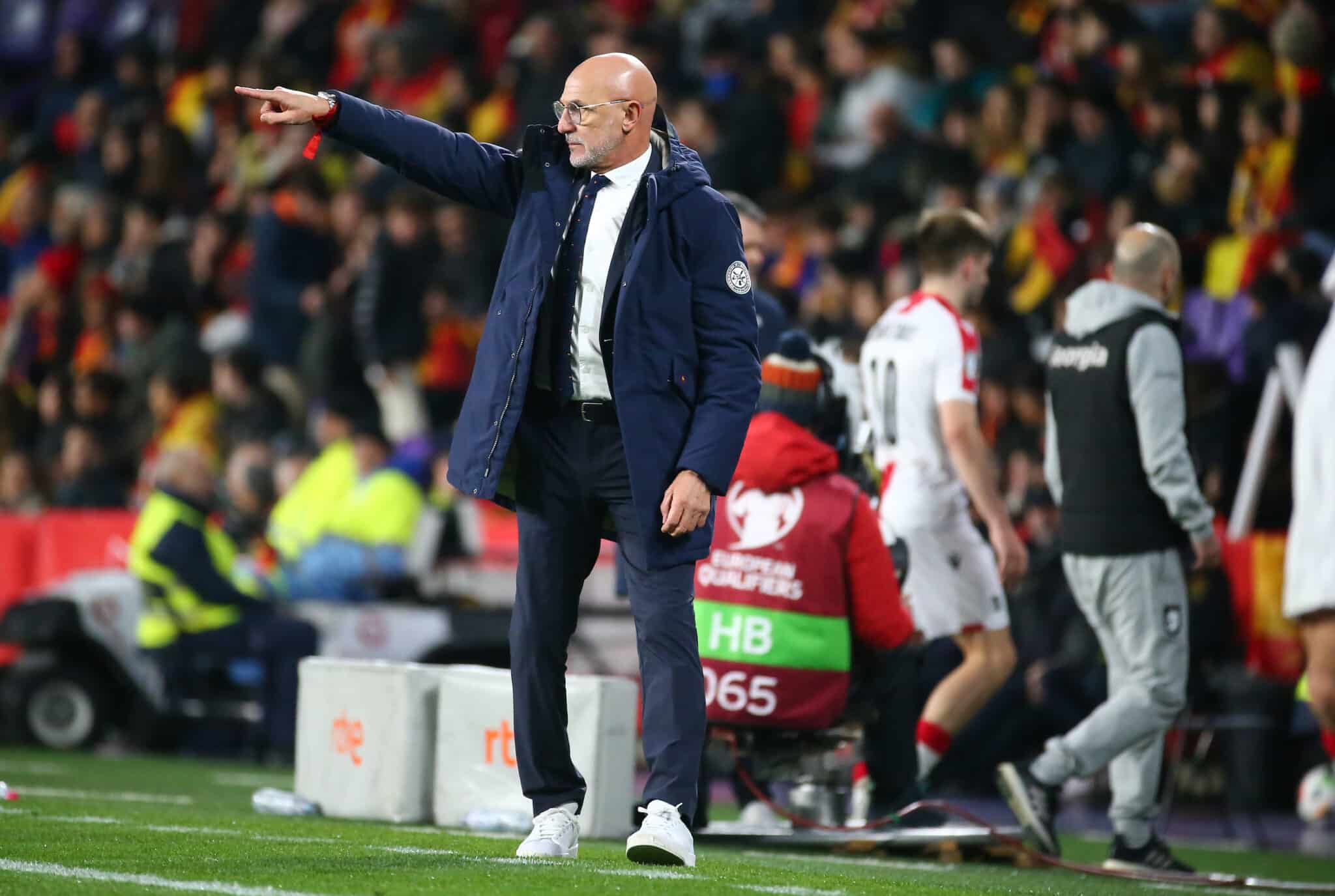 Luis de la Fuente headcoach of Spain