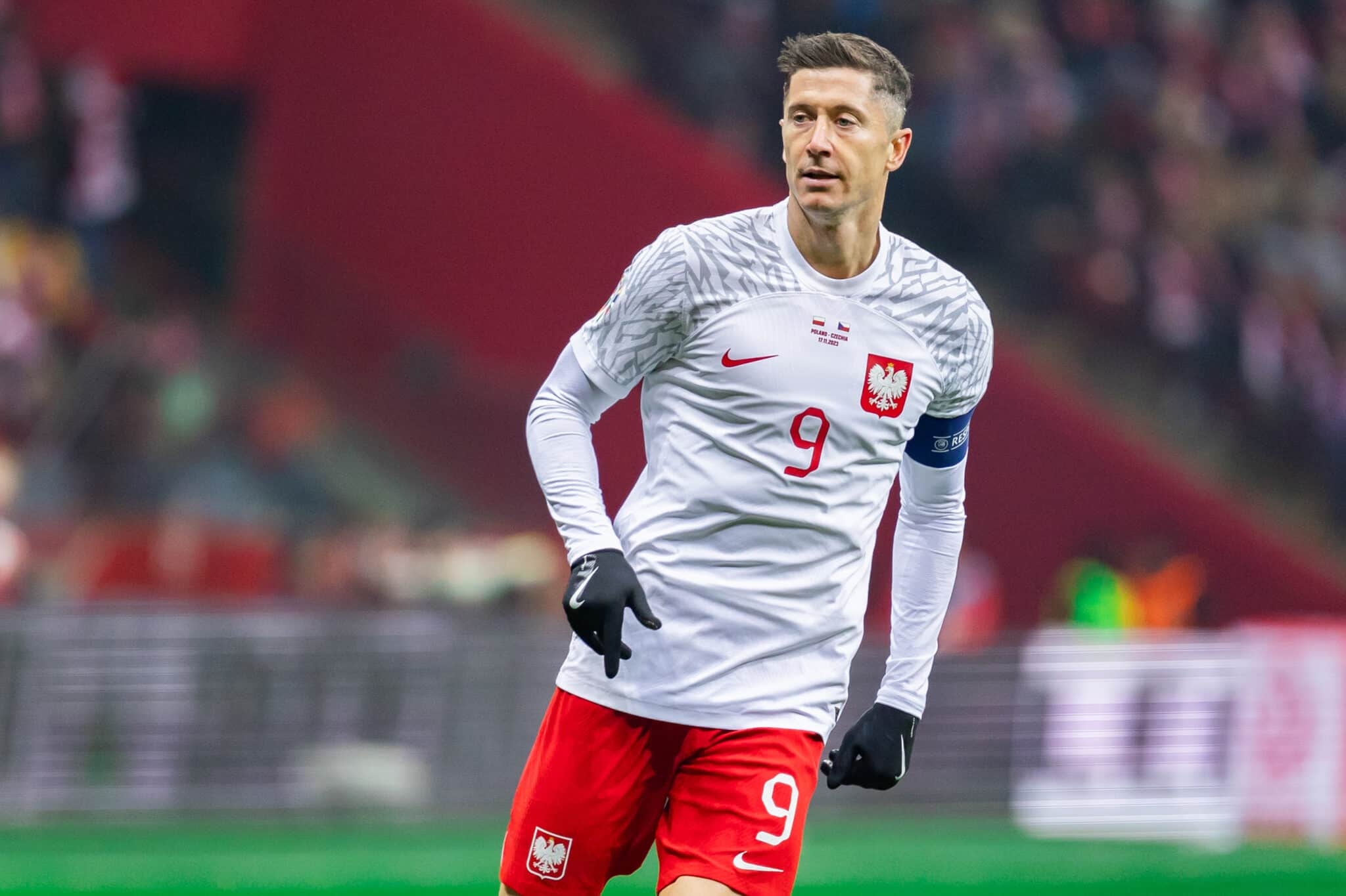 Robert Lewandowski of Poland