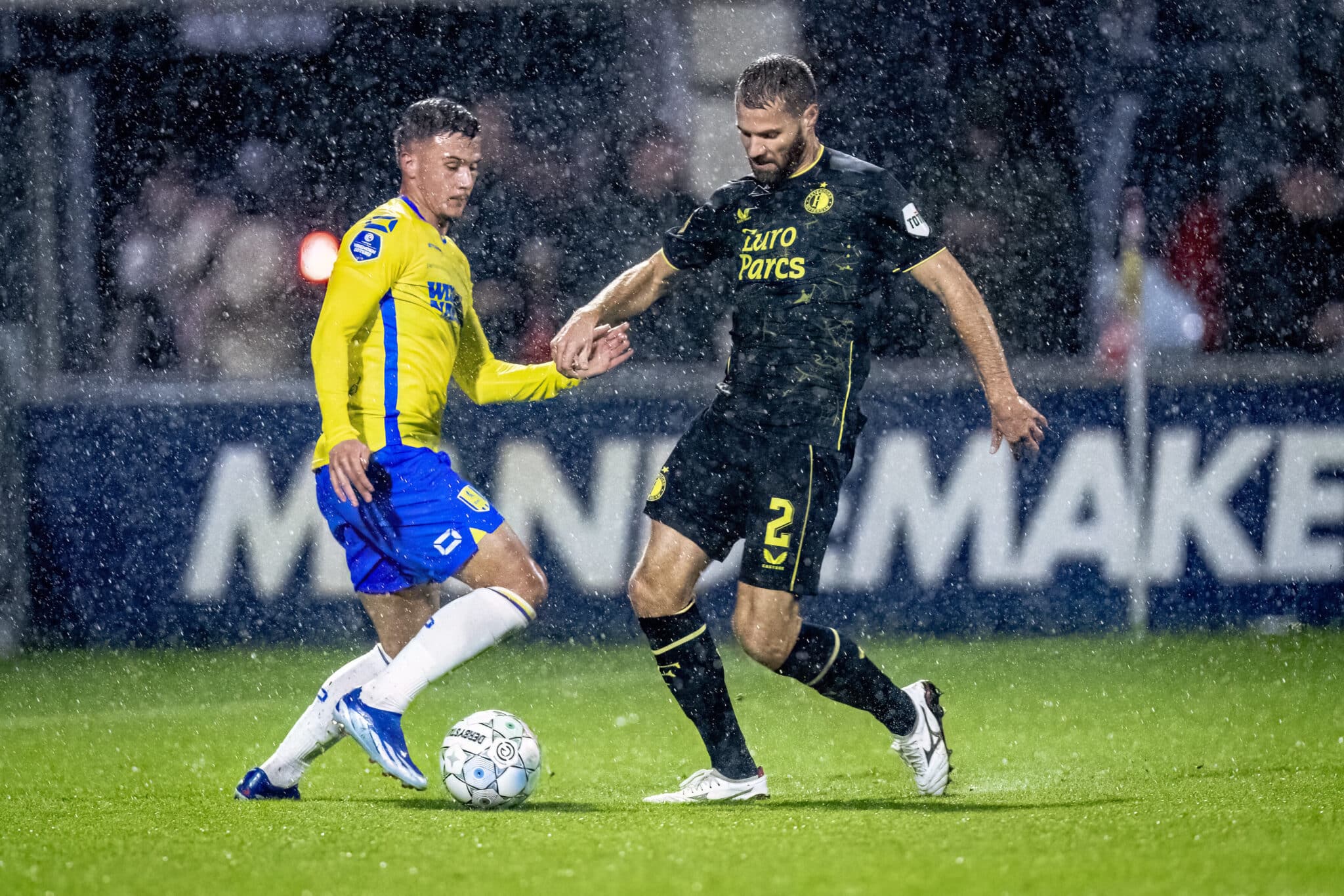 Feyenoord came from behind to defeat RKC Waalwijk in the reverse fixture